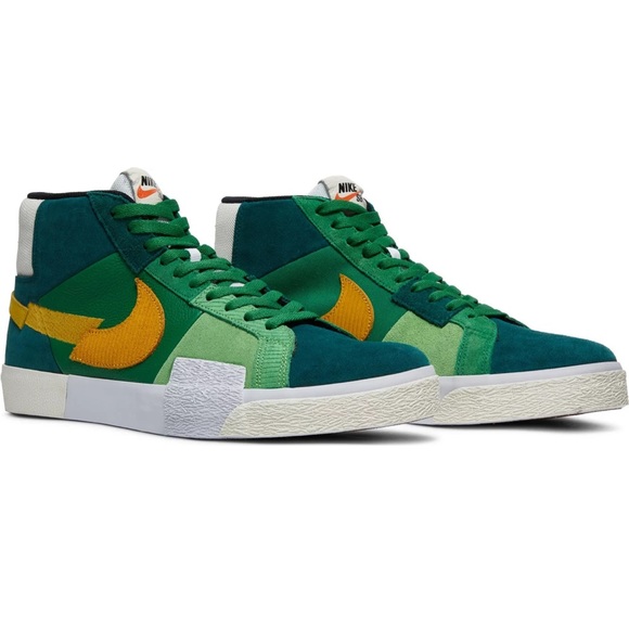 Nike Zoom Blazer mid Premium SB Mosiac Pack “Aloe Verde” - Picture 3 of 10